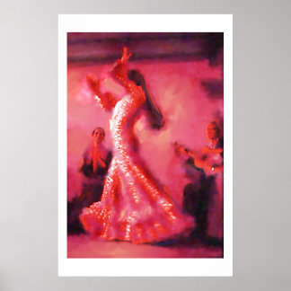Póster Flamenca