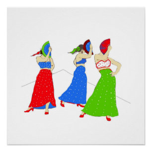 Póster Flamenco