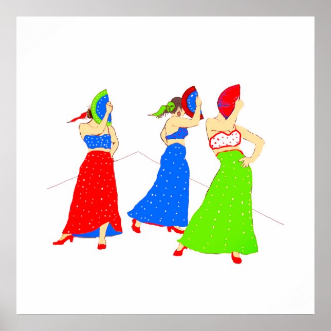 Poster Flamenco (Frente)
