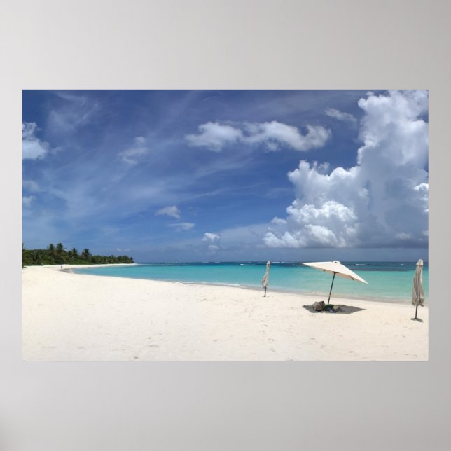 Poster Flamenco Beach Culebra Porto Rico (Frente)