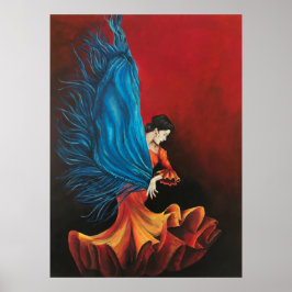 Poster Flamenco Dancer