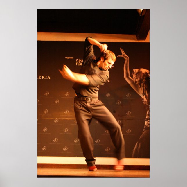 Poster Flamenco Dancer (Frente)