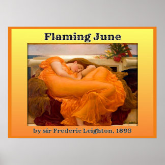 Poster Flaming June