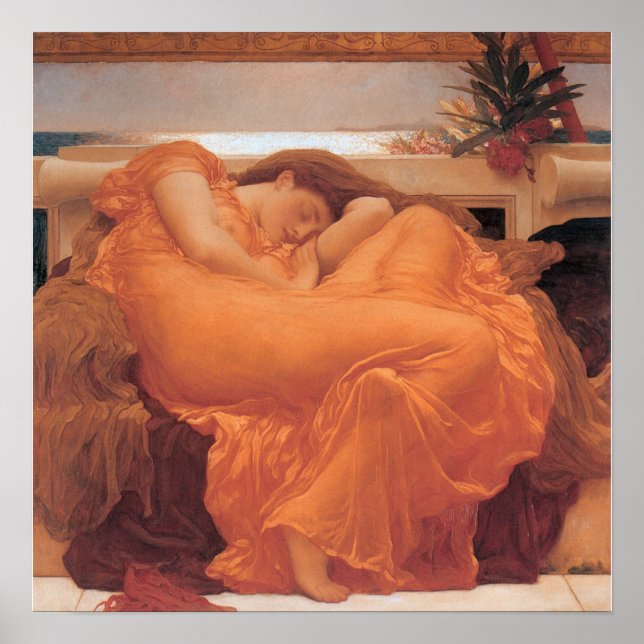Póster Flaming June (Frente)