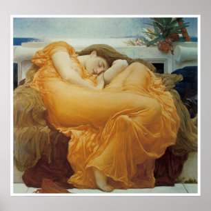 Póster Flaming June