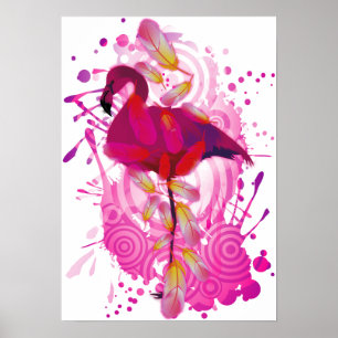 Póster Flamingo