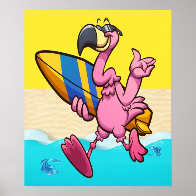 Poster Flamingo (Frente)