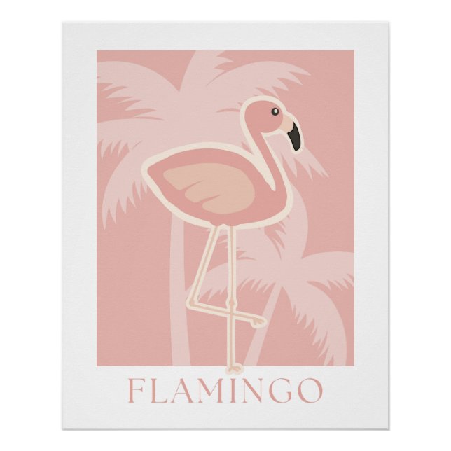Póster Flamingo (Frente)