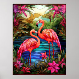 Poster Flamingo