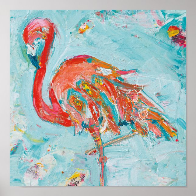 Poster Flamingo Bright (Frente)