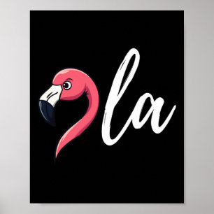 Poster Flamingo Comma La Funny Kamala Harris P
