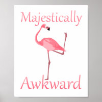 Flamingo Rosa Majesticamente Encantado