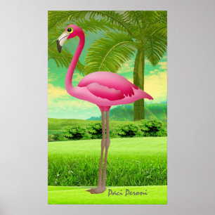 Póster Flamingo - SRF