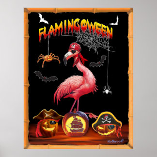 POSTER FLAMINGOWEEN