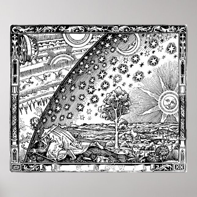 Poster Flammarion Wanderer (Frente)