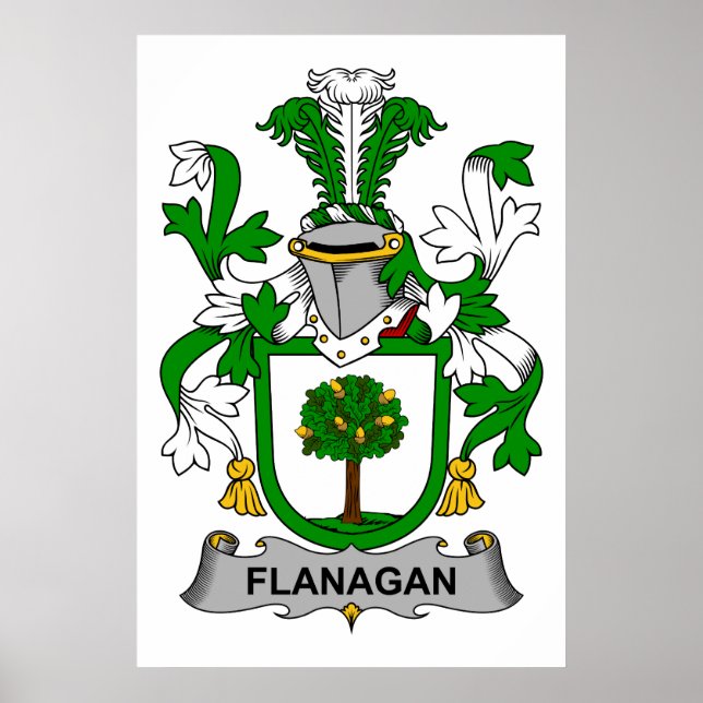 Poster Flanagan Family Crest (Frente)