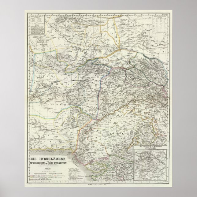 Poster Flandres Sul da Ásia (Frente)