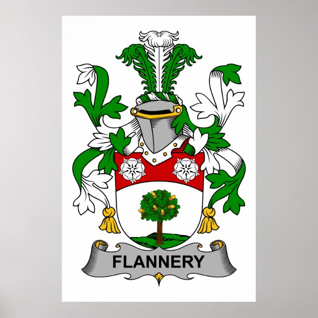 Poster Flannery Family Crest (Frente)