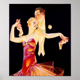 Póster Flapper da dança