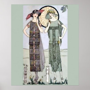 Póster Flappers do 1920