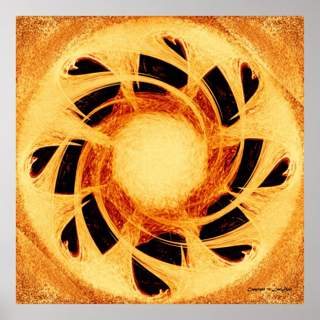 Póster Flare Invertido (Frente)