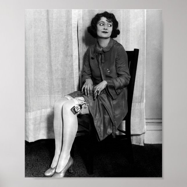 PÓSTER FLARETO DO CINTO DE GARRAFA LÍQUIDO - PROIBIÇÃO (Frente)