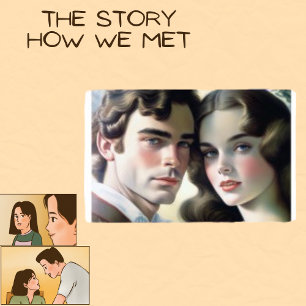 Poster Flashy Vintage Love Casal