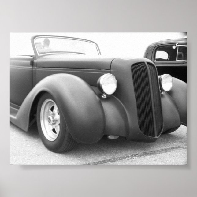 Póster Flat black (Frente)