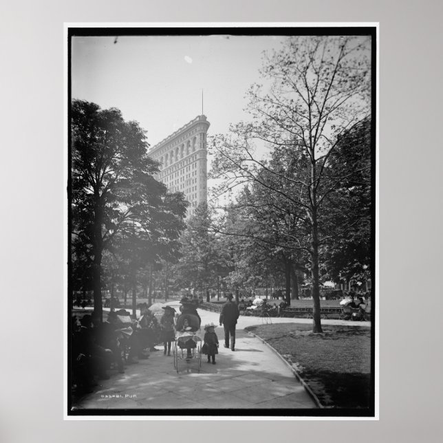Poster Flatiron Bldg. - Nova Iorque - 1905 (Frente)