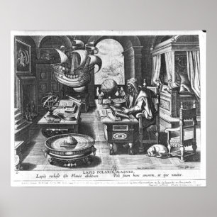 Póster Flavio Gioia de Amalfi