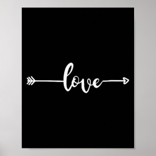Poster Flecha de Amor Amor Dia dos Namorados Coração Casa
