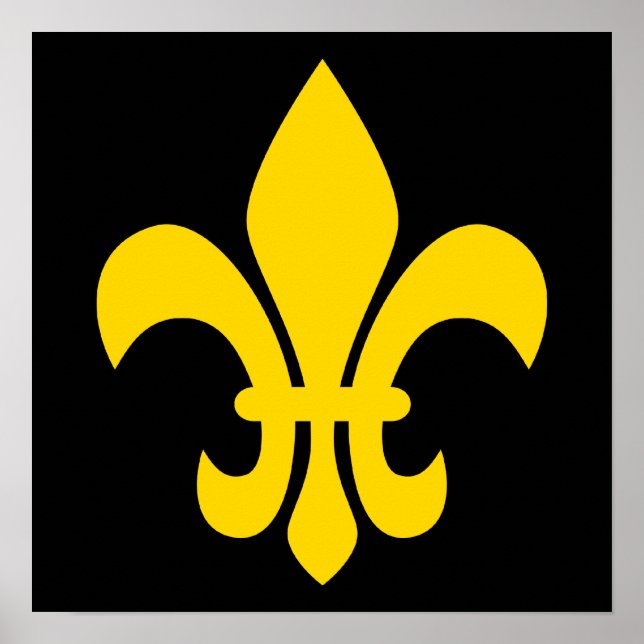 Poster Fleur de Lis (Frente)