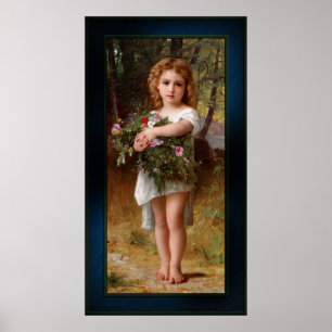 Poster Fleurs De Printemps de William Bouguereau