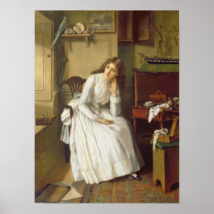 Póster Flo Dombey em Sala de estar do capitão Cuttle