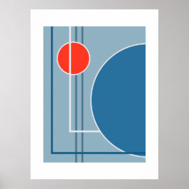 Poster Floating Circles 11