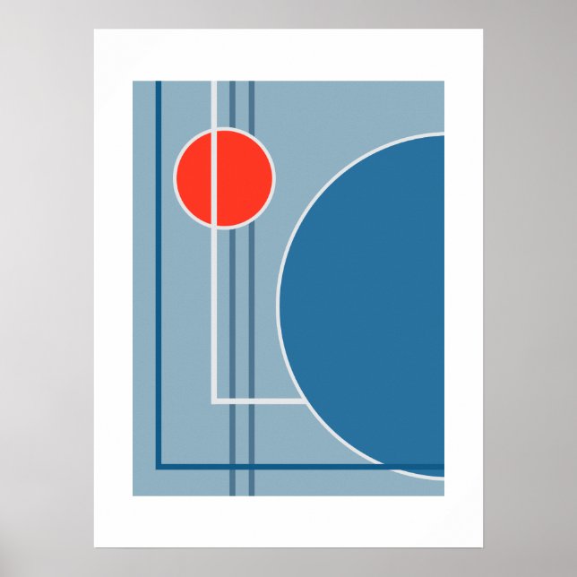 Poster Floating Circles 11 (Frente)