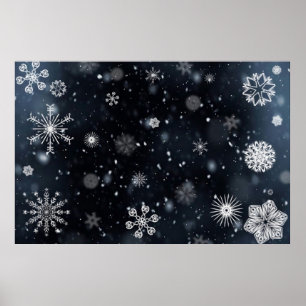 Poster Floco de neve