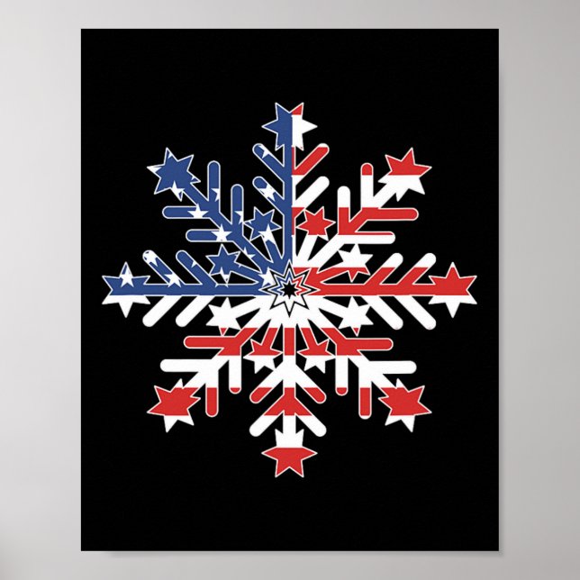 Poster Floco de neve - Liberal Democrata Para 4 De Julho (Frente)