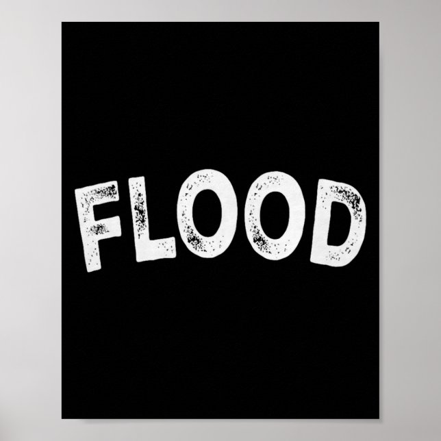 Poster Flood Premium Tri-blend  (Frente)