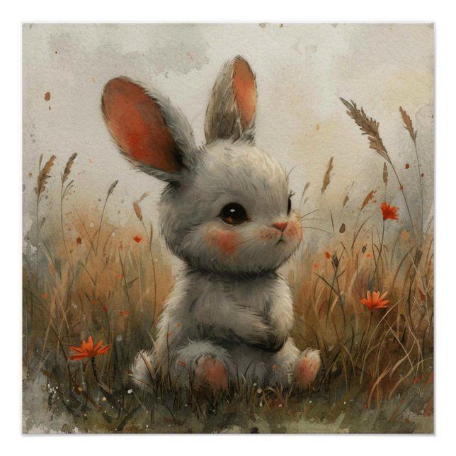 Póster Flopsy Fancy: Um Coelhinho Cheio de Capricho (Frente)