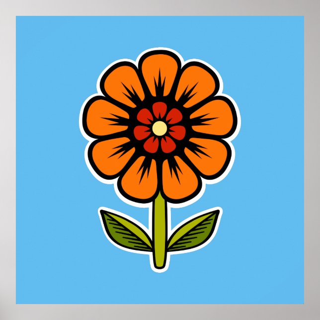 Poster Flor (Frente)