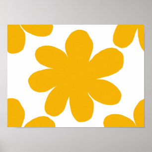 Poster Flor Amarelo