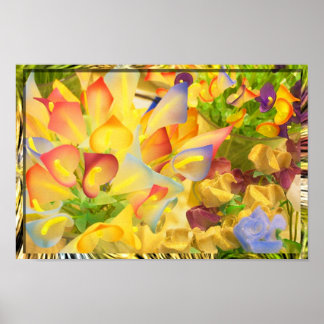 Póster Flor Bizarre