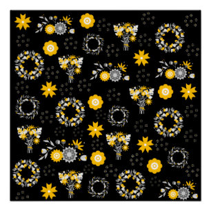 Póster Flor Compre Grateful, Poster brilhante