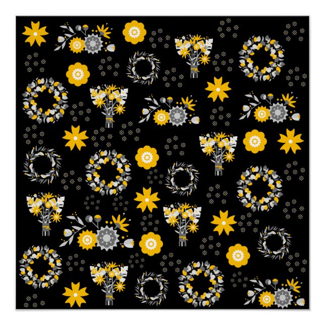 Póster Flor Compre Grateful, Poster brilhante (Frente)