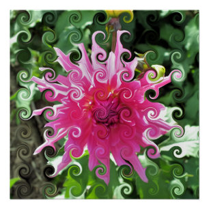 PÓSTER FLOR DA DÁLIA