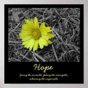 Poster Flor da esperança