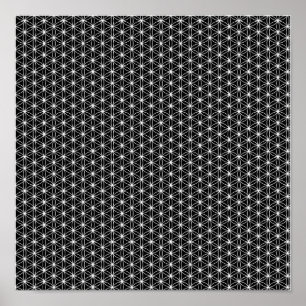 Poster Flor da geometria sagrado da vida