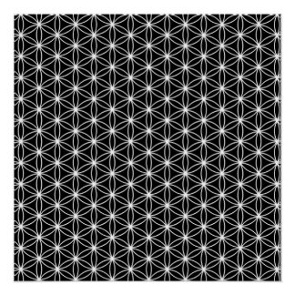 Póster Flor Da Vida Sagrada Geometria