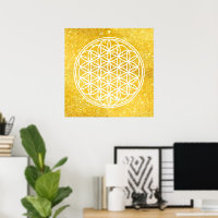 FLOR DA VIDA - Símbolo de Geometria Sagrado 2
